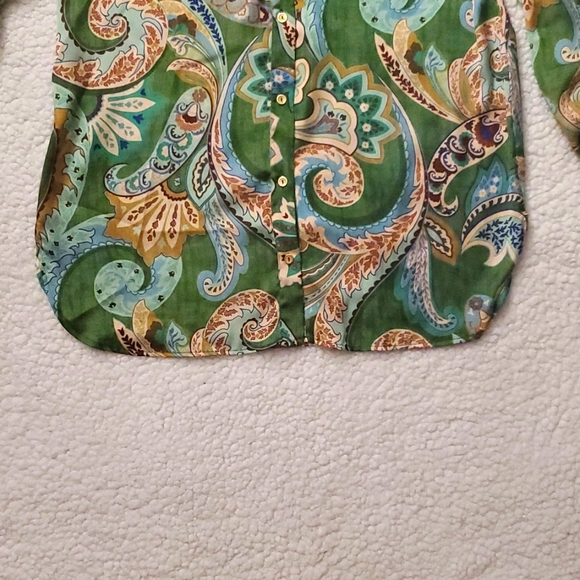 Zara button up top - Picture 6 of 9